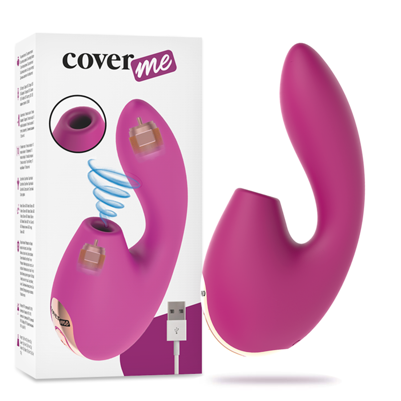 COVERME – Klitoralstimulator & Kraftfuld G-punktsvibrator