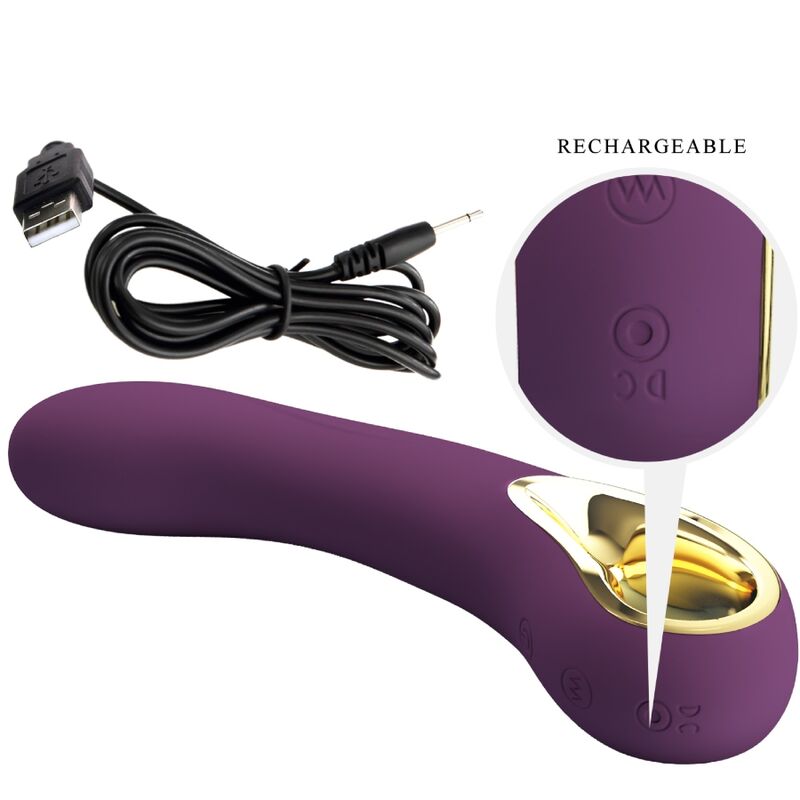 PRETTY LOVE - Ethan, genopladelig Vibrator