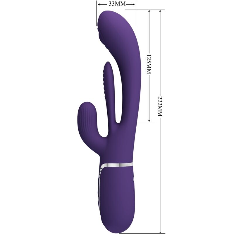 PRETTY LOVE - Shania, multifunktionel Rabbit Vibrator
