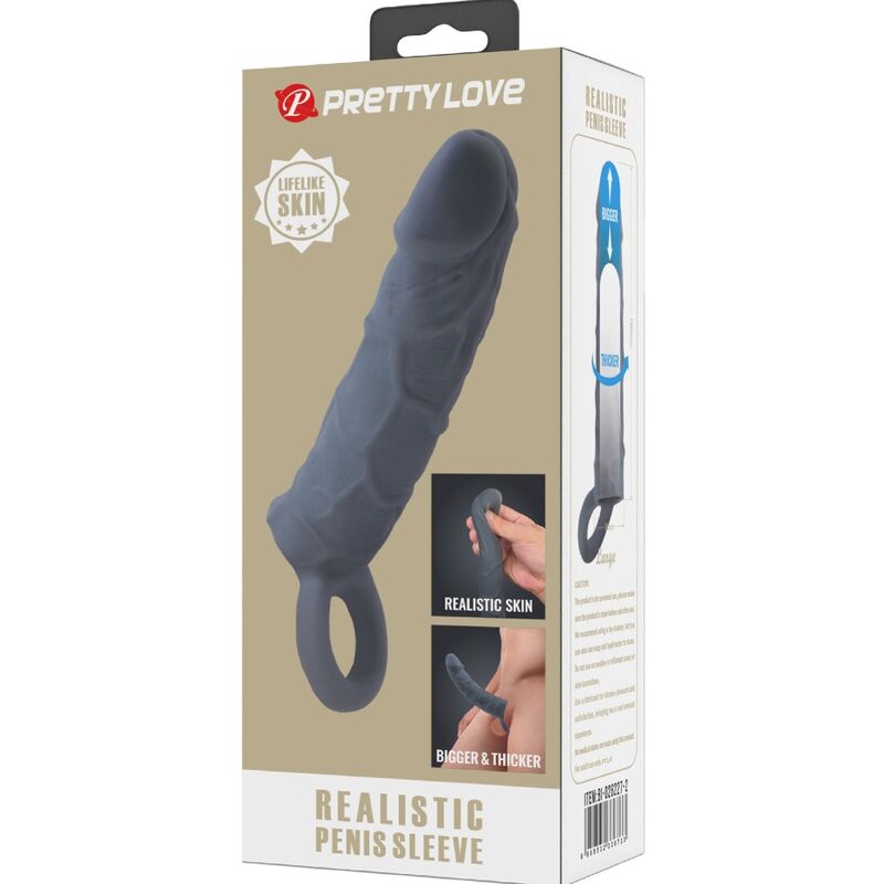 PRETTY LOVE - Realistisk Penis Sleev