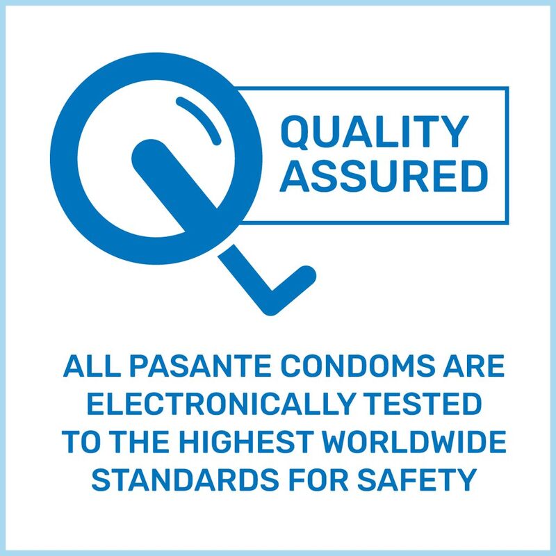 PASANTE - Extra tykke kondomer, 3 stk.
