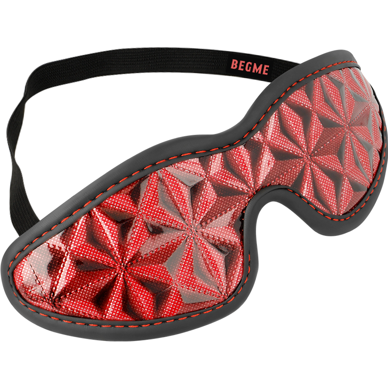 BEGME - Red Edition Premium, Vegansk Læder maske med neopren polstring.