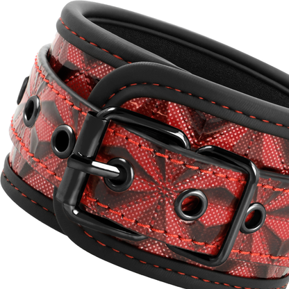 BEGME - Red Edition, Ankel- og Håndjern/Manchetter med neopren polstring