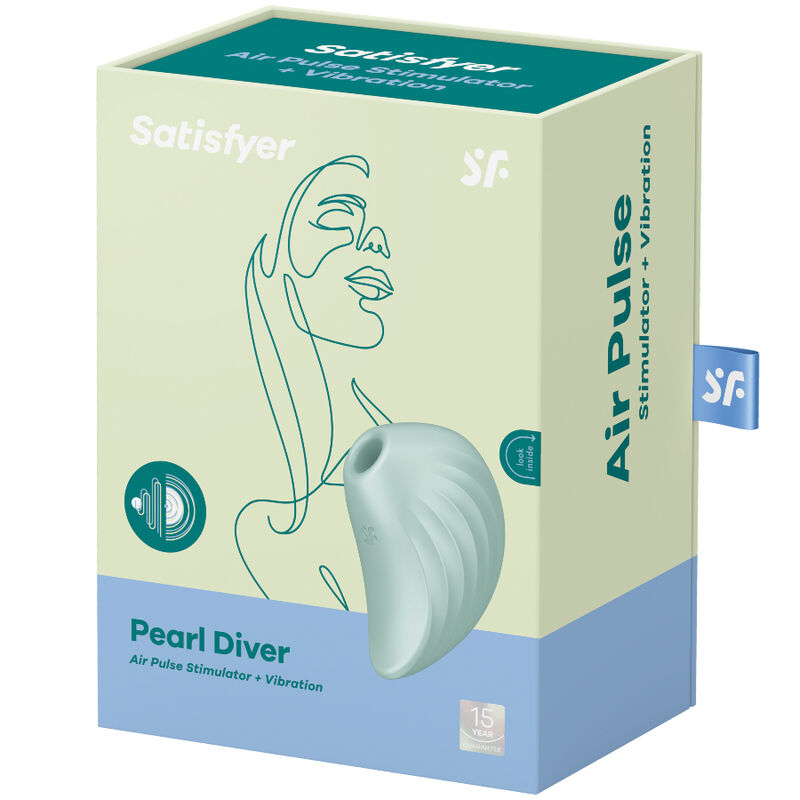 SATISFYER - Pearl Diver, Air Pulse Vibratorer