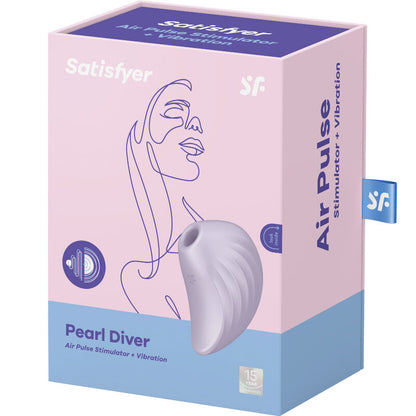 SATISFYER - Pearl Diver, Air Pulse Vibratorer