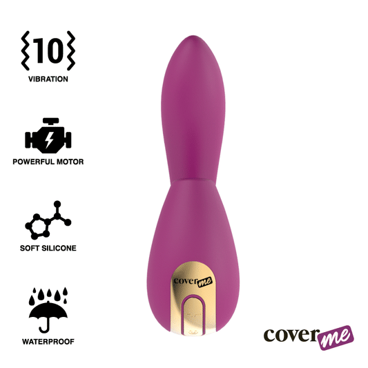 COVERME – Klitoralstimulator & Kraftfuld G-punktsvibrator