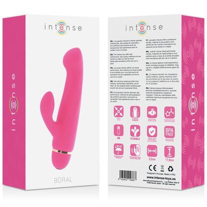 INTENSE - Boral, G-punkts Vibrator og klitorisstimulator.