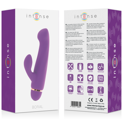 INTENSE - Boral, G-punkts Vibrator og Klitorisstimulator.