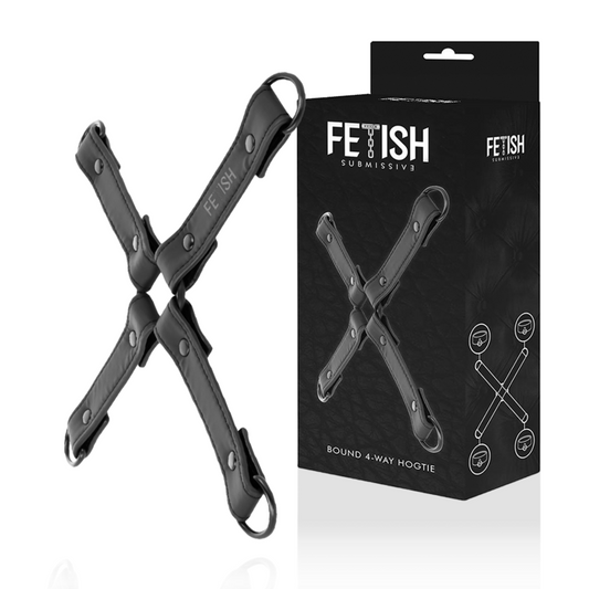 FETISH SUBMISSIVE - Vegansk Læder, Håndjerns binding
