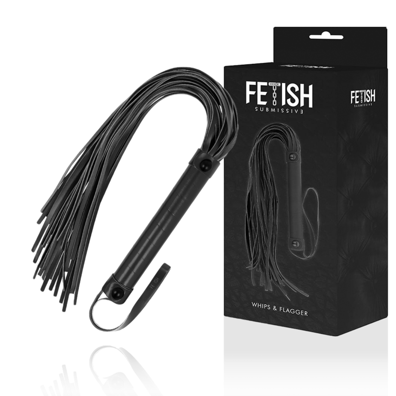 FETISH SUBMISSIVE - Vegansk læder Pisk