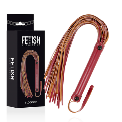 FETISH SUBMISSIVE DARK ROOM - Vegansk Læder Pisk