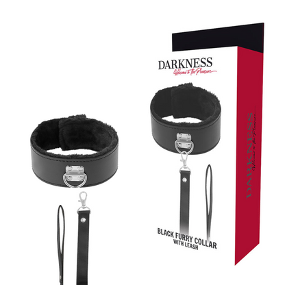 DARKNESS - Foret Halsbånd med titanium kæde