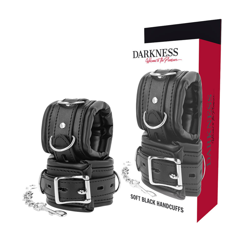 DARKNESS - Polstrede BDSM-Håndjern