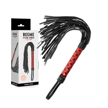 BEGME - Red Edition, Vegansk Læder Flogger