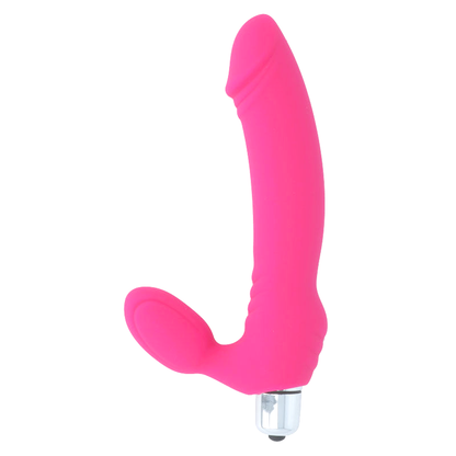 INTENSE - Suger, Dildo med klitorisvibrator