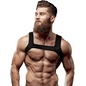 FETISH SUBMISSIVE ATTITUDE - Neopren Brystkasse Harness, str. L