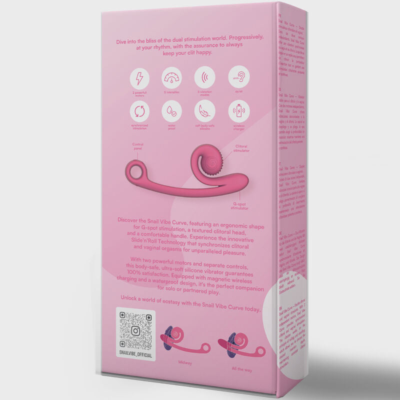 SNAIL VIBE - Curve, G-punkts Vibrator