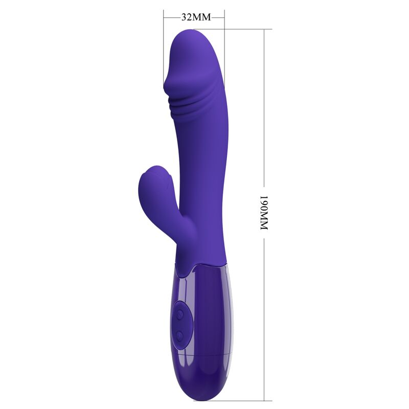 PRETTY LOVE - snappy youth vibrator & g-punkts stimulator violet