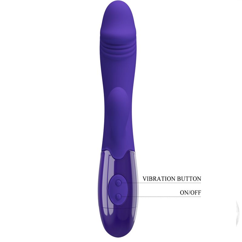 PRETTY LOVE - snappy youth vibrator & g-punkts stimulator violet