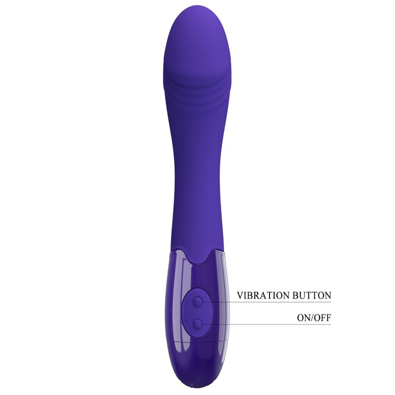 PRETTY LOVE - elementær ungdom violet vibrator dildo