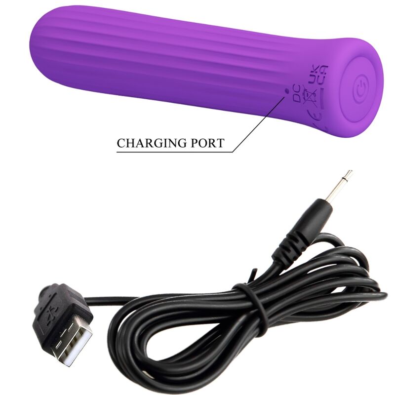PRETTY LOVE - blanche lilac stimulator vibrator