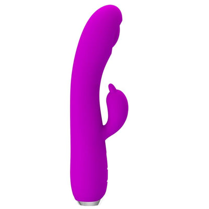 PRETTY LOVE - regina genopladelig vibrator-sucker lilla
