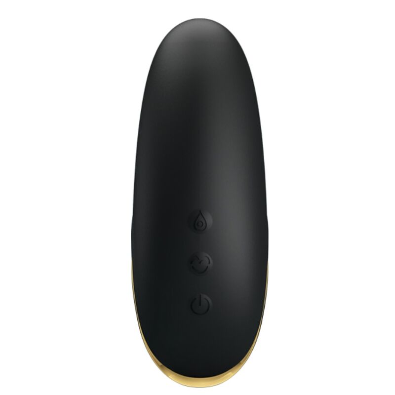 PRETTY LOVE - sort genopladeligt luksus sugemassageapparat