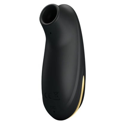 PRETTY LOVE - sort genopladeligt luksus sugemassageapparat
