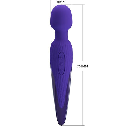 PRETTY LOVE - antony Magic Wand vibrator violet varmeeffekt