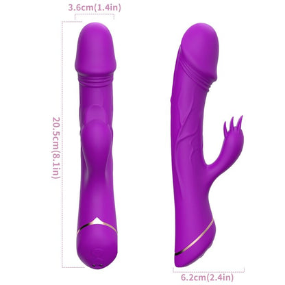 ARMONY - Rabbit dildo vibrator i silikone
