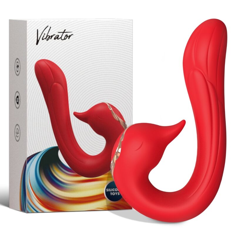 ARMONY - Delfin, Multipositions vibrator med varmende effekt