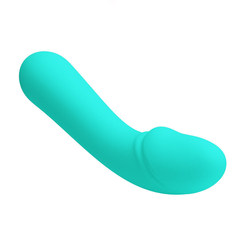 PRETTY LOVE - cetus genopladelig vibrator aqua green