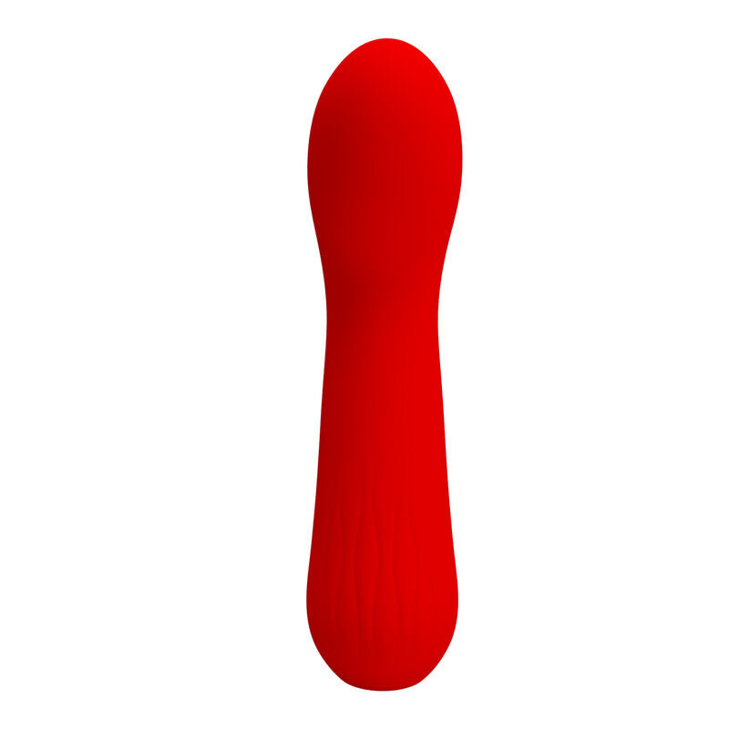 PRETTY LOVE - faun genopladelig vibrator rød