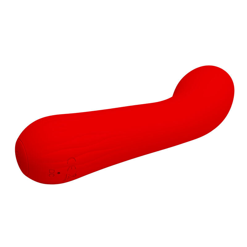 PRETTY LOVE - faun genopladelig vibrator rød