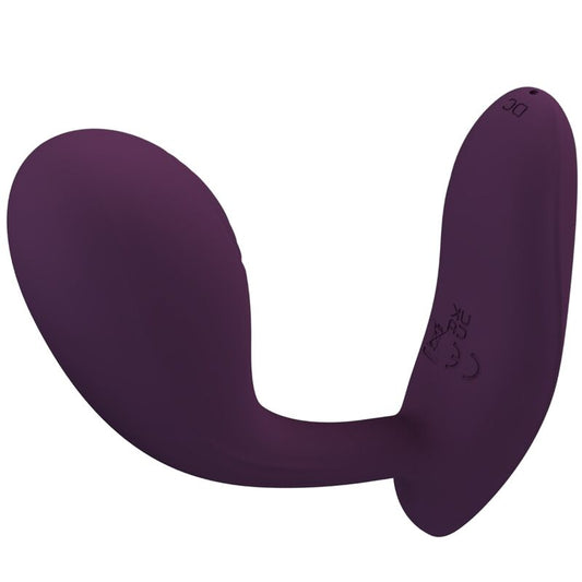 PRETTY LOVE - baird g-spot 12 vibrationer genopladelig lila app