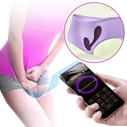 PRETTY LOVE - baird g-spot 12 vibrationer genopladelig lila app