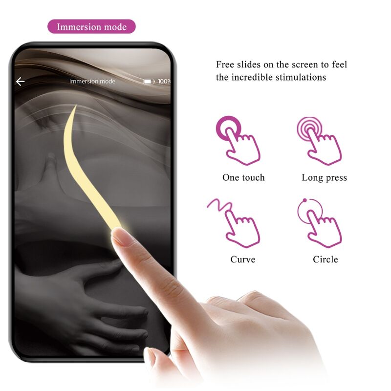 PRETTY LOVE - baird g-spot 12 vibrationer genopladelig lila app