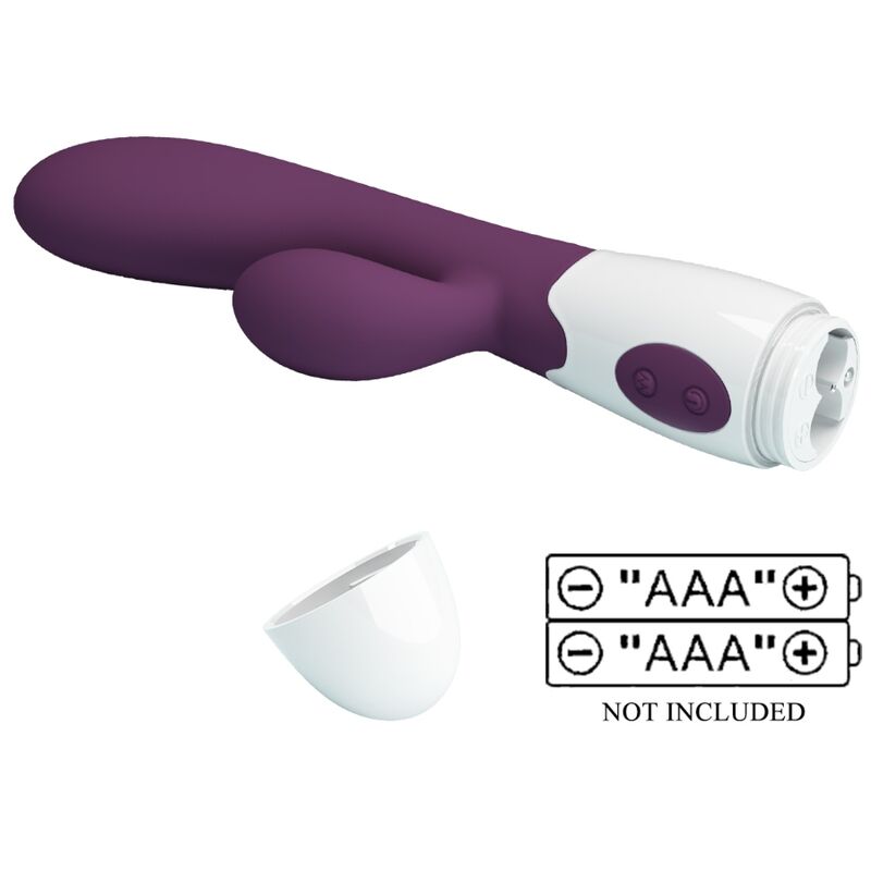 PRETTY LOVE - Alvis, Rabbit vibrator & G-punkts stimulator Lilla