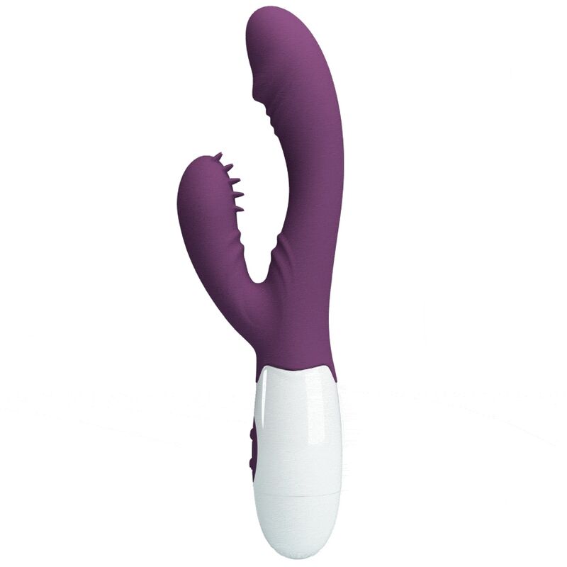 PRETTY LOVE - Butterfly kiss Rabbit Vibrator & G-punkts stimulator lilla