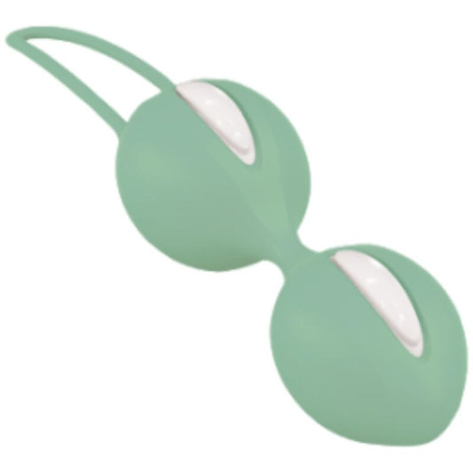 FUN FACTORY - Smartballs Duo bækkenbundskugler hvid/grøn pistacie
