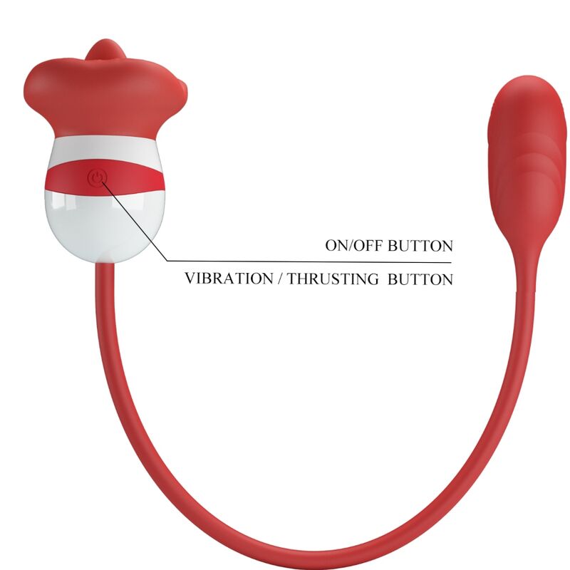 PRETTY LOVE - Aliyah, mundformede vibrator