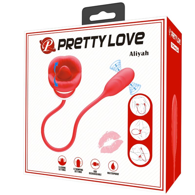 PRETTY LOVE - Aliyah, mundformede vibrator