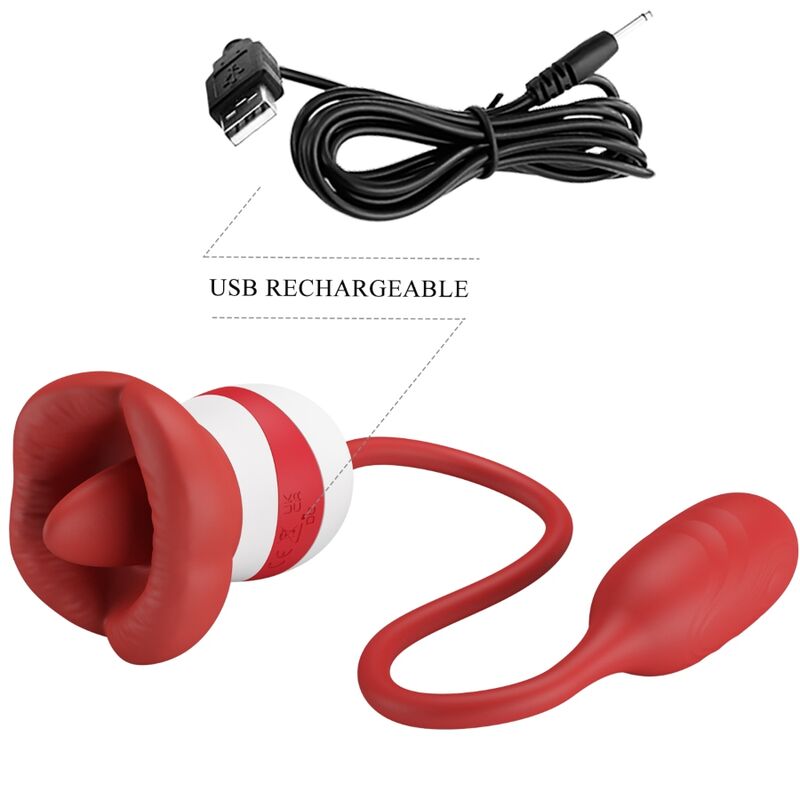PRETTY LOVE - Aliyah, mundformede vibrator