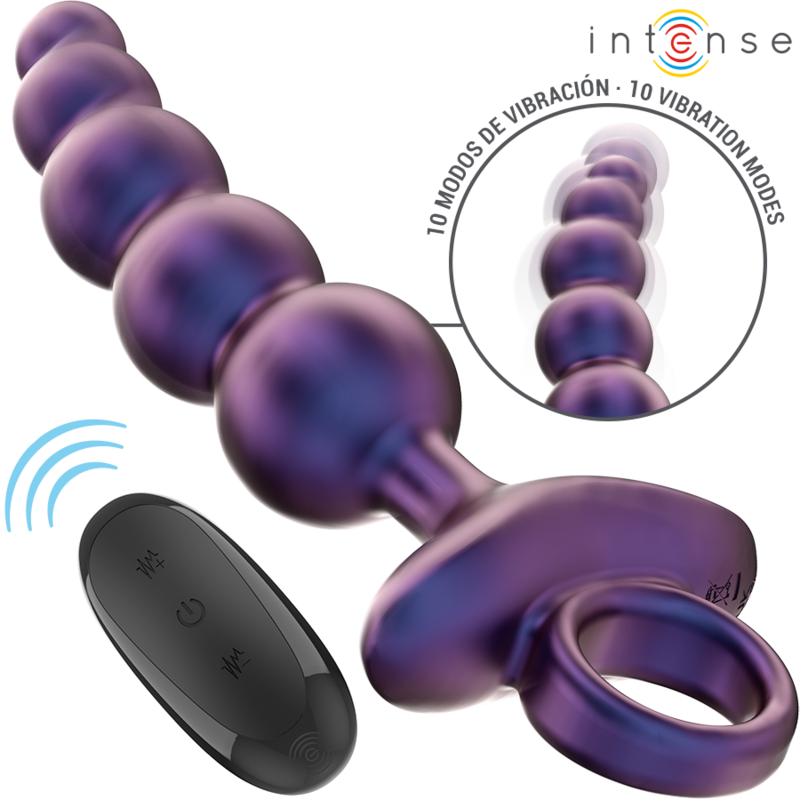 INTENSE - Tito, Vibrerende Analplug, inkl. Fjernbetjening