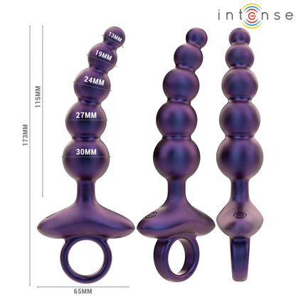 INTENSE - Tito, Vibrerende Analplug, inkl. Fjernbetjening