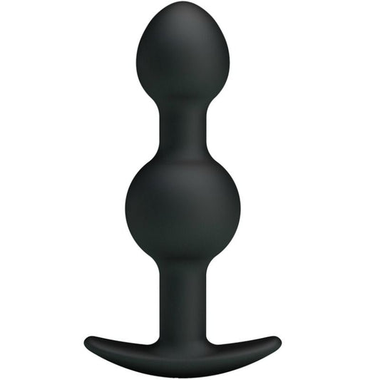 PRETTY LOVE - Silikone Analkæde Plug, 10,3cm