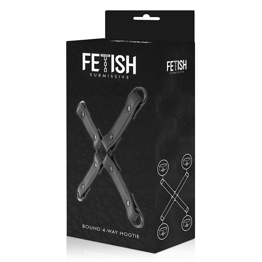 FETISH SUBMISSIVE - Vegansk Læder, Håndjerns binding