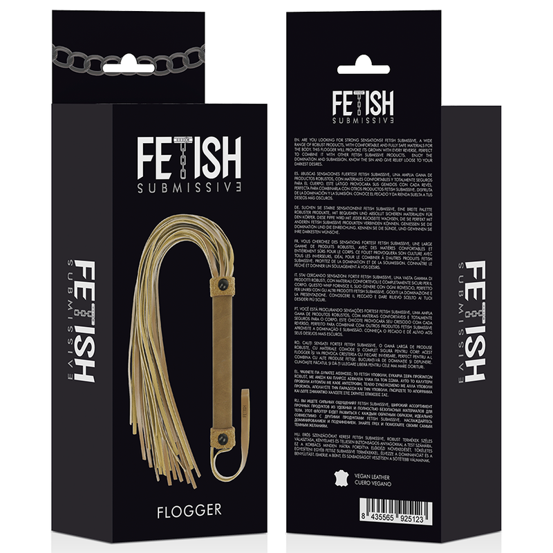 FETISH SUBMISSIVE ORIGEN - Vegansk læder Pisk