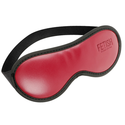FETISH SUBMISSIVE DARK ROOM - Vegansk lædermaske med Neopren polstring